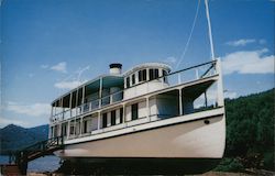 The Steamboat "Tuscarora" Blue Mountain Lake, NY Postcard Postcard Postcard