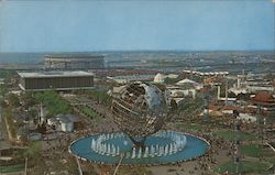 Unisphere- New York World Fair 1964-1965 "Peace Through Understanding" Postcard Postcard Postcard