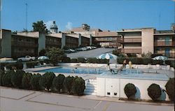 The Heart of Columbia Motel and Restaurant Postcard
