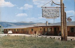 Frontier Motel Postcard