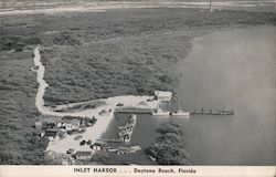 Inlet Harbor- 12 Miles South on Atlantic Ave. Daytona Beach, FL Postcard Postcard Postcard