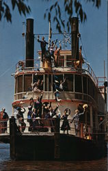 The University Theatre Operates the Showboat on the Mississippi River Every Summer Postcard
