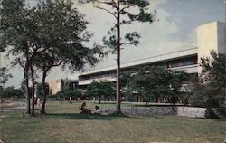 Modern Classroom at University of Miami at Coral Gables Florida Postcard Postcard Postcard