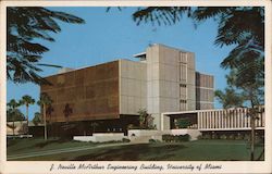J. Neville McArthur Engineering Building, University of Miami Postcard