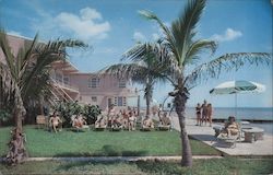 Sirocco Apartments and Motel "Directly on the Ocean" 1401 South Surf Road Postcard