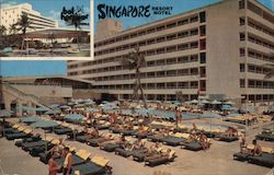 Singapore Resort Motel Postcard