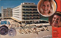 The Twelve Caesars On the Ocean Postcard