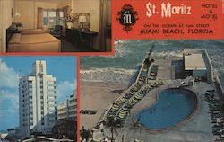 St. Moritz Hotel and Motel On the Ocean at 16th St. Postcard