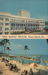 The White House On the Ocean at 15th Street Air-Conditioned Postcard