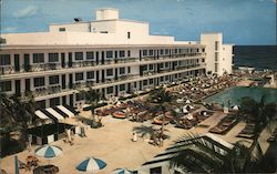 Famous Colonial Inn showing the beautiful pool Postcard