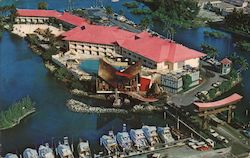 Castaways Fairyland Island America's Most FUNderful Resort Motel Ocean at 163rd St. Postcard