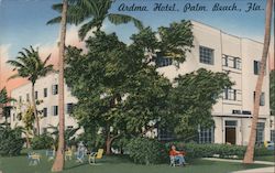 Ardma Hotel, Palm Beach, Fla. Postcard