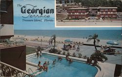 The Georgian Terrace Treasure Island, Florida Postcard
