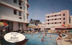 Welcome Hotel Gaylord Collins Ave. at 27th St. Miami Beach, Florida Postcard