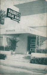 Maurice's Steak House Postcard