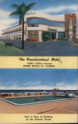 The Fountainhead Motel Postcard