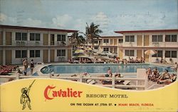 Cavalier Resort Motel Postcard