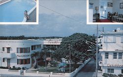 Caribbean Resort On Hollywood Beach Florida Postcard Postcard Postcard