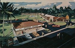 Quality Courts Motel-Stage Stop Restaurant Postcard