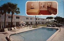 Colonial Acres Motel Pompano Beach, FL Postcard Postcard Postcard