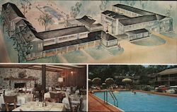 Town House Motor Hotel Postcard