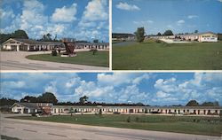 Desert Isle Motel & Restaurant Starke, FL Postcard Postcard Postcard