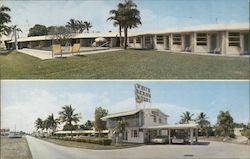 White Heron Motel Postcard