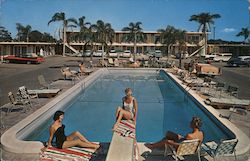 Plaza Inn Motel Postcard