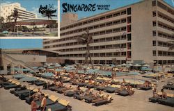 Singapore Resort Motel Bal Harbour, FL Postcard Postcard Postcard