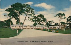 Floridora Motel Sarasota, FL Postcard Postcard Postcard
