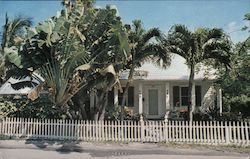 Tennessee Williams House Key West, FL Postcard Postcard Postcard