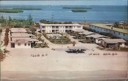 Tropics Beach Apartments & Cottages On Longboat Key - 9 Miles from Downtown Sarasota, Florida Postcard