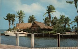 Langford's Outrigger Restaurant and Marina Jensen Beach, FL Postcard Postcard Postcard