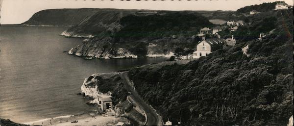 Caswell Bay, Gower Black & White Photograph England