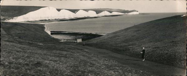 Seven Sisters from Seaford Head England Sussex
