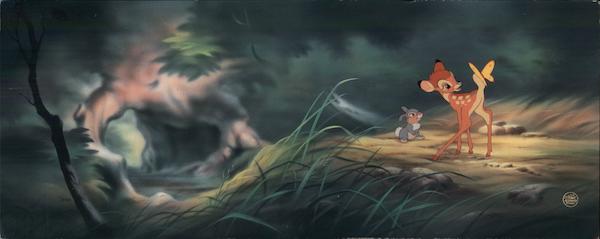 Bambi Explores the Forest with Thumper Disney