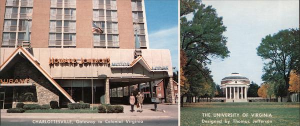 Howard Johnson's Motor Lodge and Restaurant Charlottesville Virginia