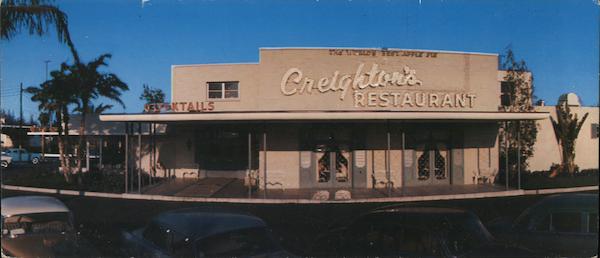 Creighton's Restaurant Cocktails The World's Best Apple Pie Fort Lauderdale Florida