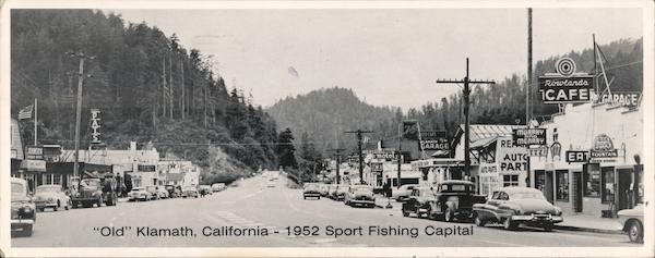 Old Klamath, California - 1952 Sport Fishing Capital