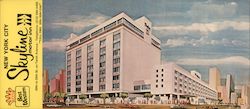Best Western Skyline Motor Inn New York City Large Format Postcard
