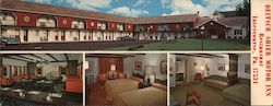 Deitsch Shier Motor Inn Restaurant Large Format Postcard