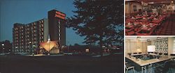 Howard Johnson's Motor Lodge an Conference Center "At the Crossroads" Large Format Postcard