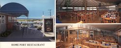 Home Port Restaurant Large Format Postcard