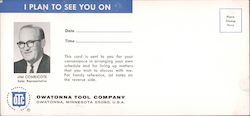 I Plan to See You On Large Format Postcard