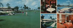 Country Club Inn is the golfer's choice when staying in Cape Coral, 7 miles from Ft. Myers. Florida Large Format Postcard Large  Large Format Postcard