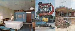 Sands Motel, Member Best Western Hotels, "Nation's Friendliest Motels" Large Format Postcard