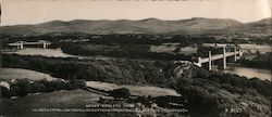 Menai Straits Llanfairpwllgwyngyll UK Large Format Postcard Large Format Postcard Large Format Postcard