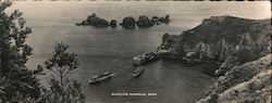 Maseline Harbour, Channel Islands Large Format Postcard