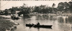 Valentine's Panorama Card: Sending you Greetings Large Format Postcard