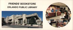 Friends' Bookstore Orlando Public Library Large Format Postcard